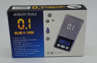 Picture of JEWELRY SCALE BLUE 4-1000