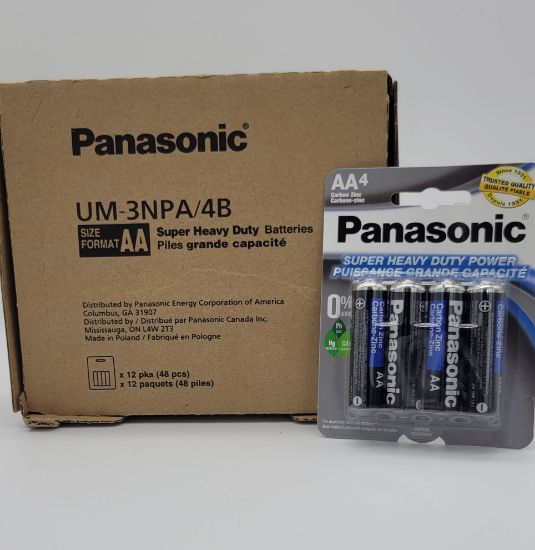 Picture of PANASONIC AA BATTERY 4 PACK 12CT