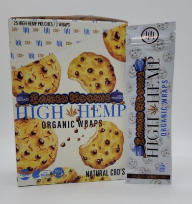 Picture of HIGH HEMP ORGANIC WRAPS BAKED COOKIE 25CT