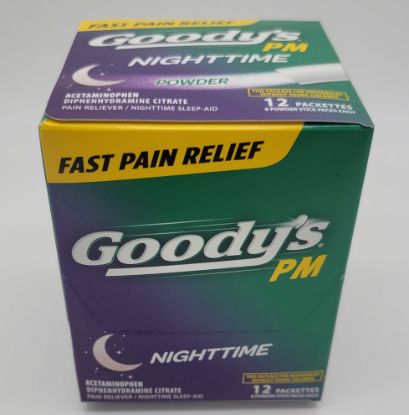 Picture of GOODY'S PM NIGHT TIME 6 POWDER  STICK 12 CT