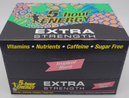Picture of 5 HOUR ENERGY EXTRA ST. TROPICAL BURST 12 CT