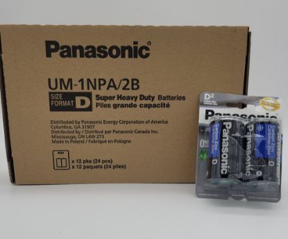 Picture of PANASONIC D BATTERY 12CT