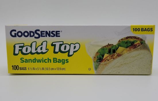 Picture of GOODSENSE FOLD LOCK TOP SANDWICH BAG 24 CT