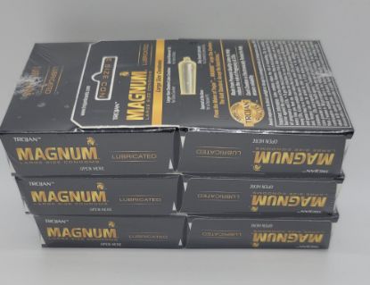 Picture of TROJAN MAGNUM LUBRICATED 6 CT