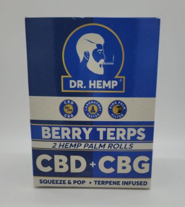 Picture of DR HEMP PRE ROLL BERRY TERPS 20 CT