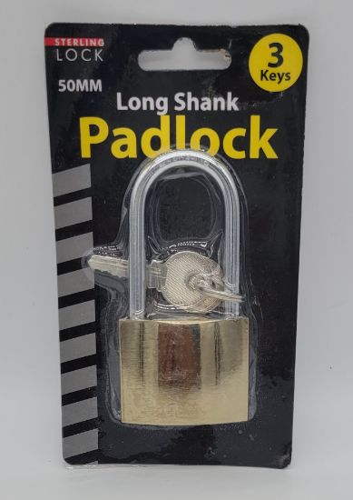 Picture of PAD LOCK WITH THREE KEYS 6 CT