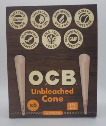 Picture of OCB UNBLEACHED CONE 32CT