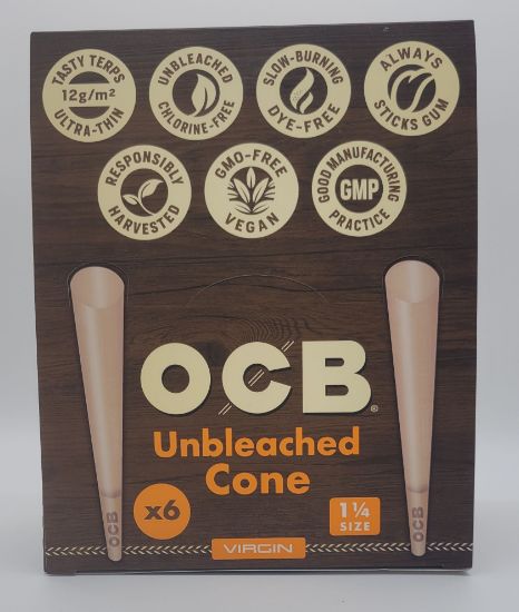 Picture of OCB UNBLEACHED CONE 32CT