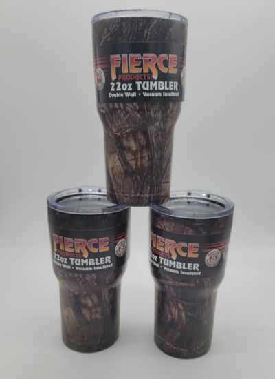 Picture of FIERCE 22OZ CAMO CUPS 6CT