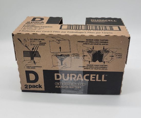 Picture of DURACELL BATTERY D 2PK BLIS CARD 6CT