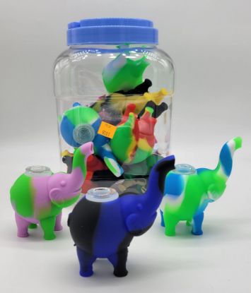 Picture of SILICON ELEPHANT PIEP 12CT JAR