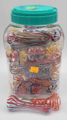 Picture of 4" GLASS MIX COLOR PIPE JAR
