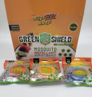 Picture of GREEN SHIELD MOSQUITO WRISTBAND 36CT