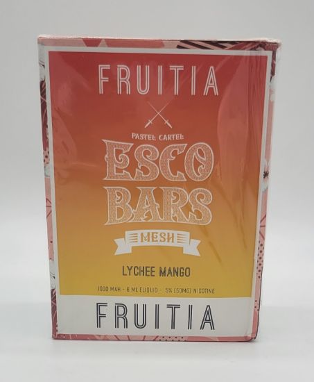 Picture of ESCO BAR LYCHEE MANGO 25OOPUFF 10CT