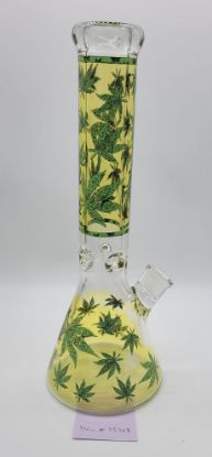 Picture of GLASS BONG 14.5 GLOW IN DARK I#55968 1CT