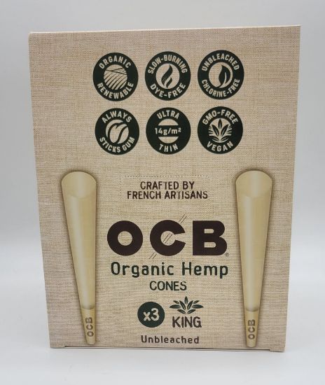 Picture of OCB ORGANIC HEMP CONES 3X32