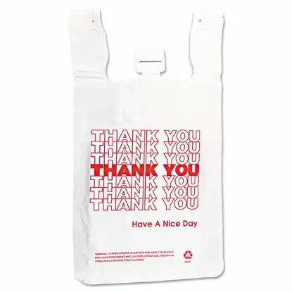 Picture of Thankyou Bags Large White