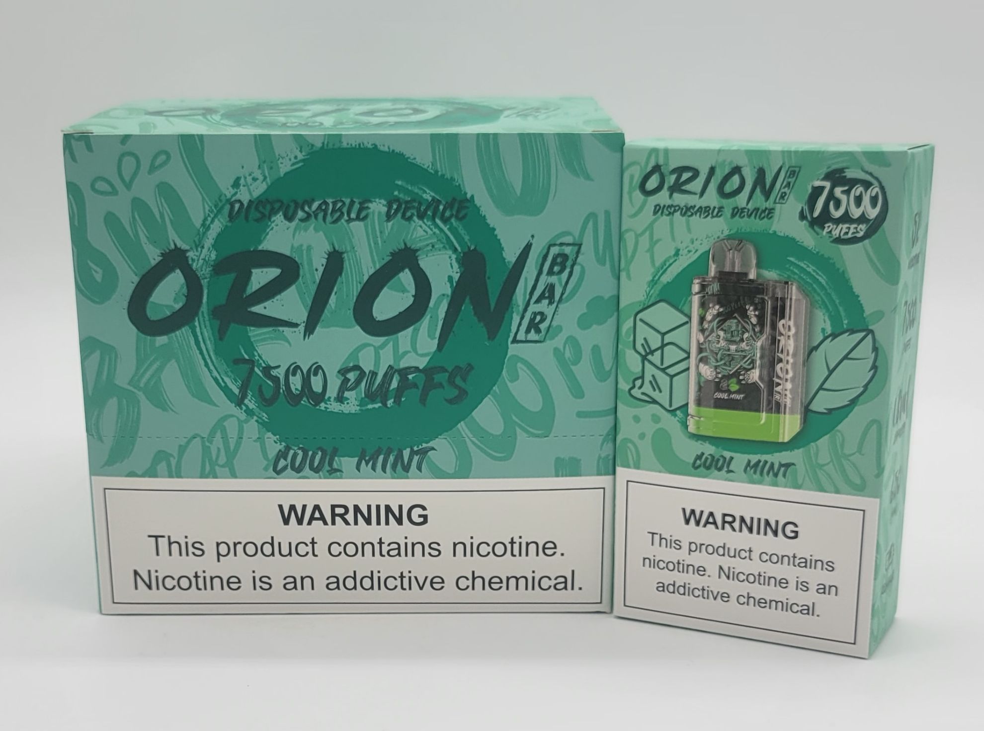 AtoZ ORION BAR COOL MINT 7500 PUFF 10CT