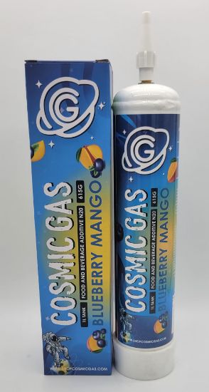 Picture of COSMIC GAS 1L TANK BLUEBERRY MANGO 1CT