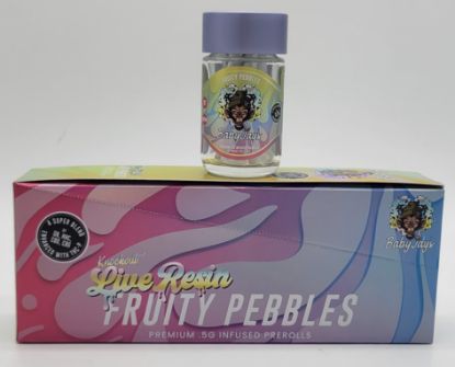 Picture of FM BABY JAY'S FRUITY PEBBLES 5GM PREROLLS 5CT