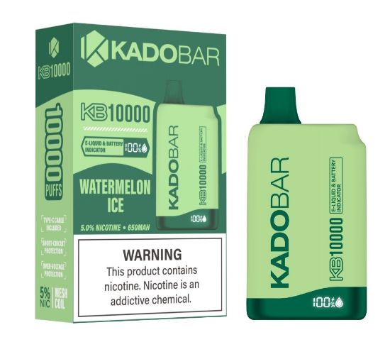 Picture of KADO BAR WATERMELON ICE 10K PUFF 5CT