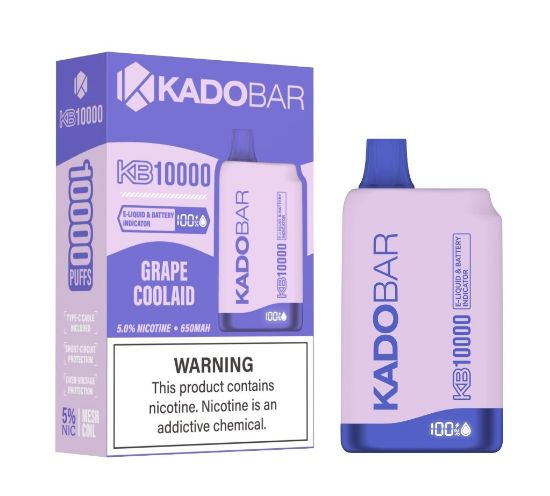 Picture of KADO BAR GRAPE COOLAID 10K PUFF 5CT