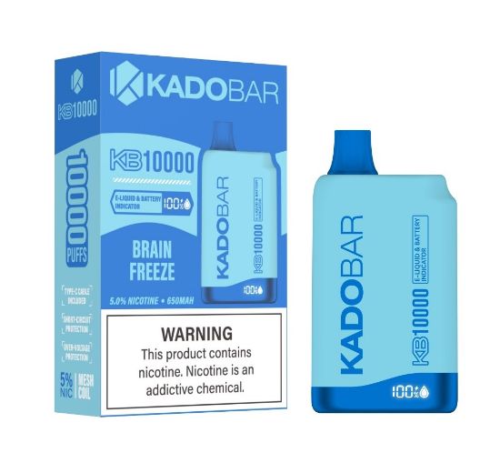 Picture of KADO BAR BRAIN FREEZE 10K PUFF 5CT