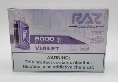Picture of RAZ VIOLET 9000 PUFF 5CT