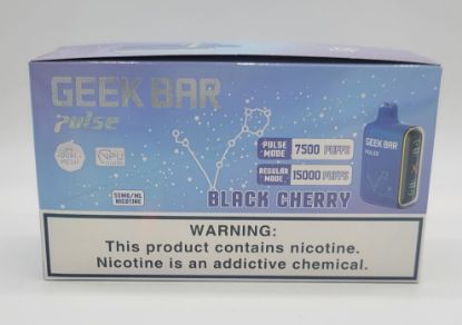 Picture of GEEK BAR 15K BLACK CHERRY 5CT.