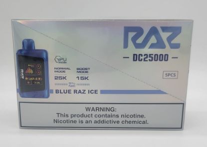 Picture of RAZ 25K BLUE RAZ ICE 5CT.