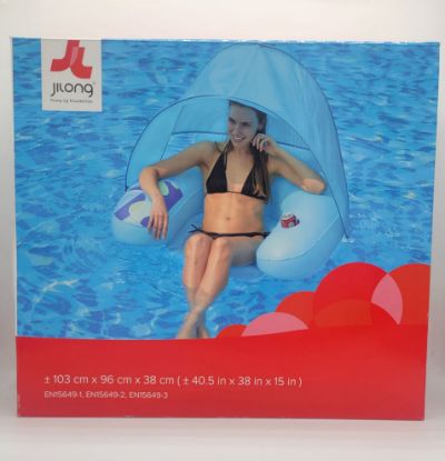 Picture of JILONG FLOATING SEAT WITH CANOPY 1CT