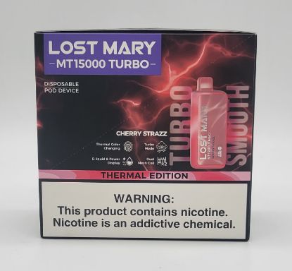 Picture of LOST MARY 15K CHERRY STRAZZ 5CT.