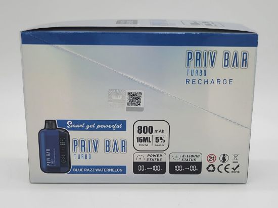 Picture of PRIV BAR 15K BLUE RAZ WATERMELON 5CT