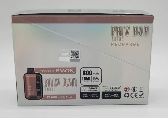 Picture of PRIV BAR 15K PEACH BERRY ICE 5CT