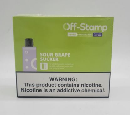 Picture of OFF STAMP SOUR GRAPE SUCKER 9K POD