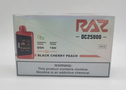 Picture of RAZ 25K BLACK CHERRY PEACH 5CT.