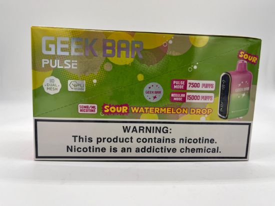 Picture of GEEK BAR 15K SOUR WATERMELON DROP 5CT.