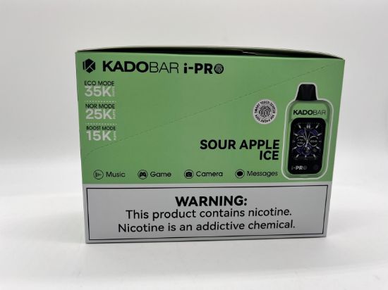 Picture of KADOBAR I-PRO SOUR APPLE ICE 5CT.