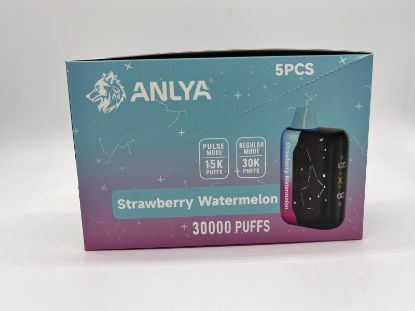 Picture of ANLYA STRAWBERRY WATERMELON 30K PUFF 5CT