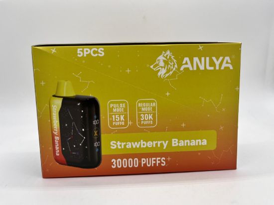 Picture of ANLYA STRAWBERRY BANANA 30K PUFF 5CT