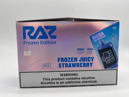 Picture of RAZ 25K FROZIN JUICY STRAWBERRY 5CT.