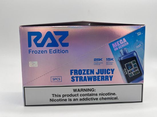 Picture of RAZ 25K FROZIN JUICY STRAWBERRY 5CT.