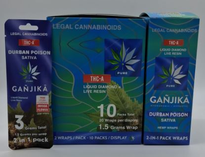 Picture of GANJIKA PRE-ROLL DURBAN POISION 10CT. 