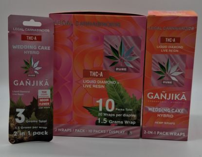 Picture of GANJIKA PRE-ROLL WEDDING CAKE 10CT. 