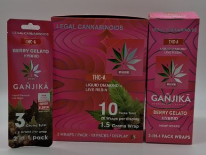Picture of GANJIKA PRE-ROLL BERRY GELATO 10CT.