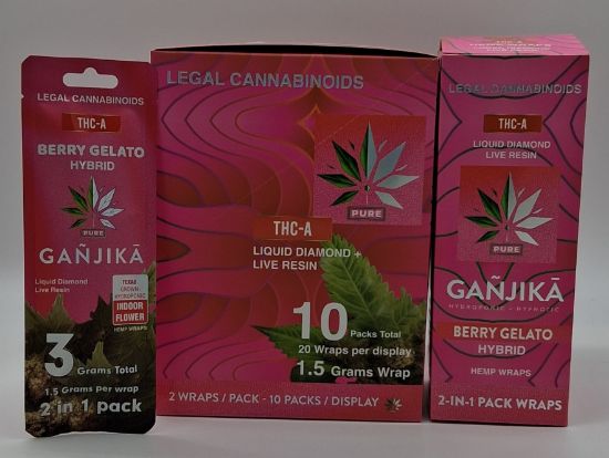 Picture of GANJIKA PRE-ROLL BERRY GELATO 10CT.