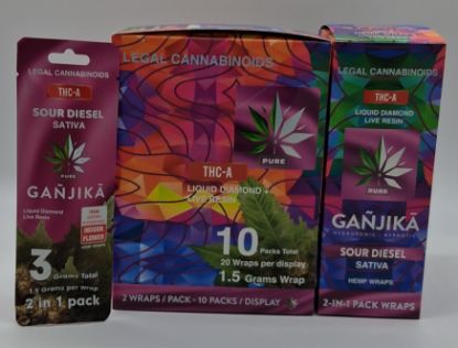 Picture of GANJIKA PRE-ROLL SOUR DEISEL 10CT.