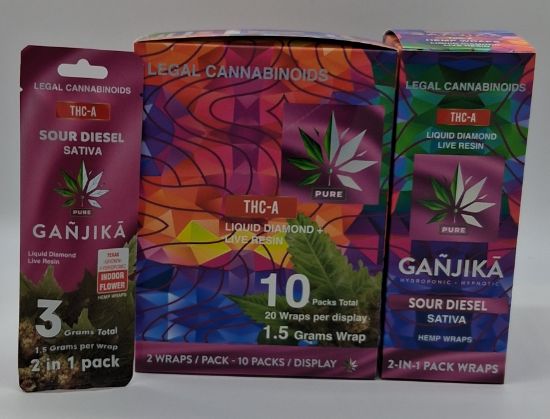 Picture of GANJIKA PRE-ROLL SOUR DEISEL 10CT.