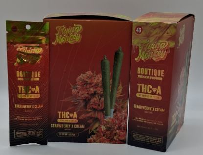 Picture of FLYING MONKEY STRAWBERRY X CREAM 1.5GM 10CT.