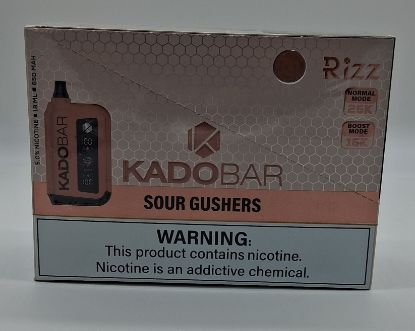 Picture of KADOBAR RIZZ SOUR GUSHERS 5CT. 